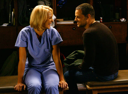 Katherine Heigl, Justin Chambers, Grey's Anatomy Katherine Heigl, Justin Chambers, Grey's Anatomy